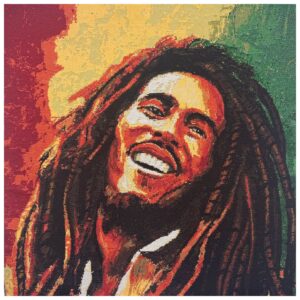 BOB Tapestry Weave Cushion Panel Pop Art