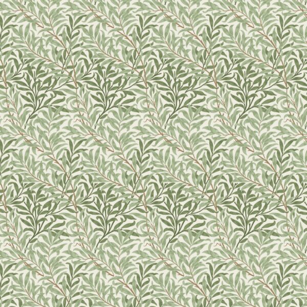 WILLOW BOUGH SAGE TEFLON COTTON FABRIC