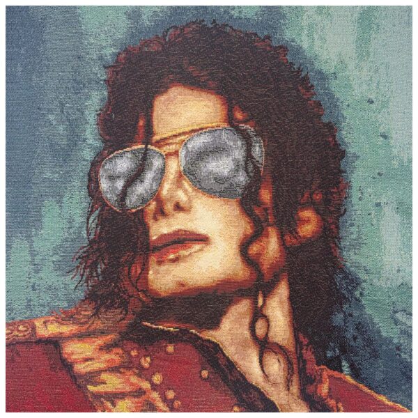 MICHAEL Tapestry Weave Cushion Panel Pop Art