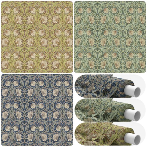 William Morris Pimpernel Cotton Fabric