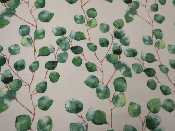 EUCALYPTUS LEAVES Full Colour Cotton Fabric