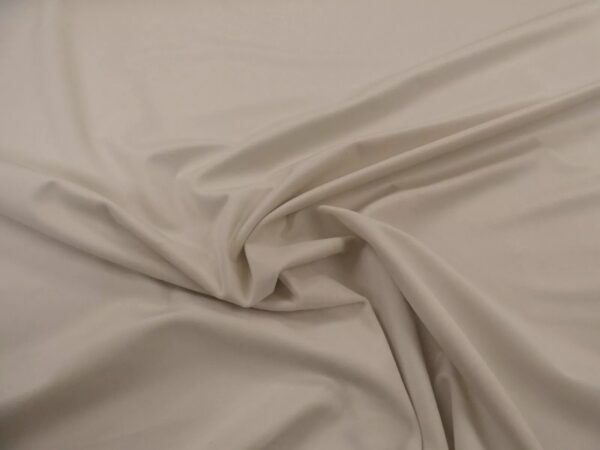 Ivory Plush Velvet Fabric