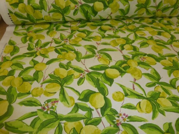 Porter & Stone Sorrento Lemon Cotton Fabric