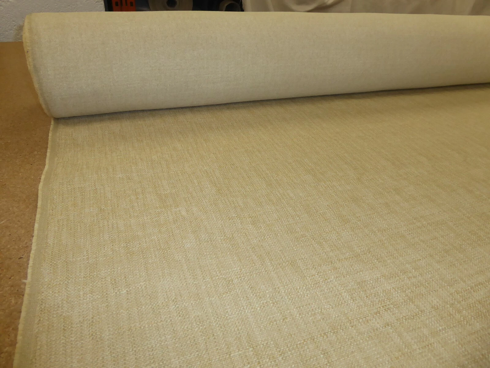 NEXT FABRICS Boucle Weave Ochre