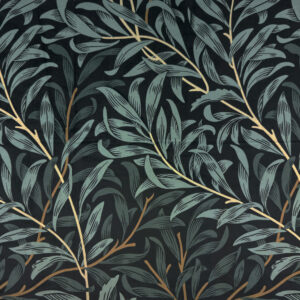 Willow Bough Velvet Fabric NIGHTFALL