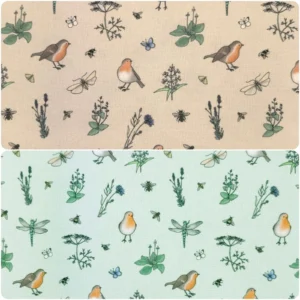 Whimsical Wildlife by Emma Lawrence Cotton Fabric