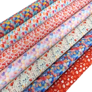 Cute LOVE HEARTS PolyCotton Fabric