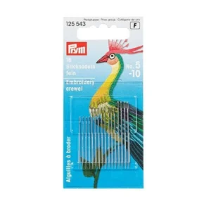 PRYM Embroidery Crewel Needles 125543