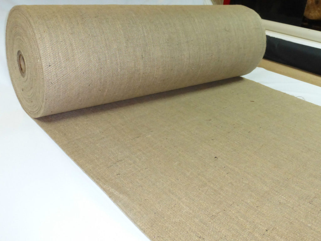 72" Wide Budget 10oz Hessian Rough Sacking Fabric Natural - Per Metre - Foto 14